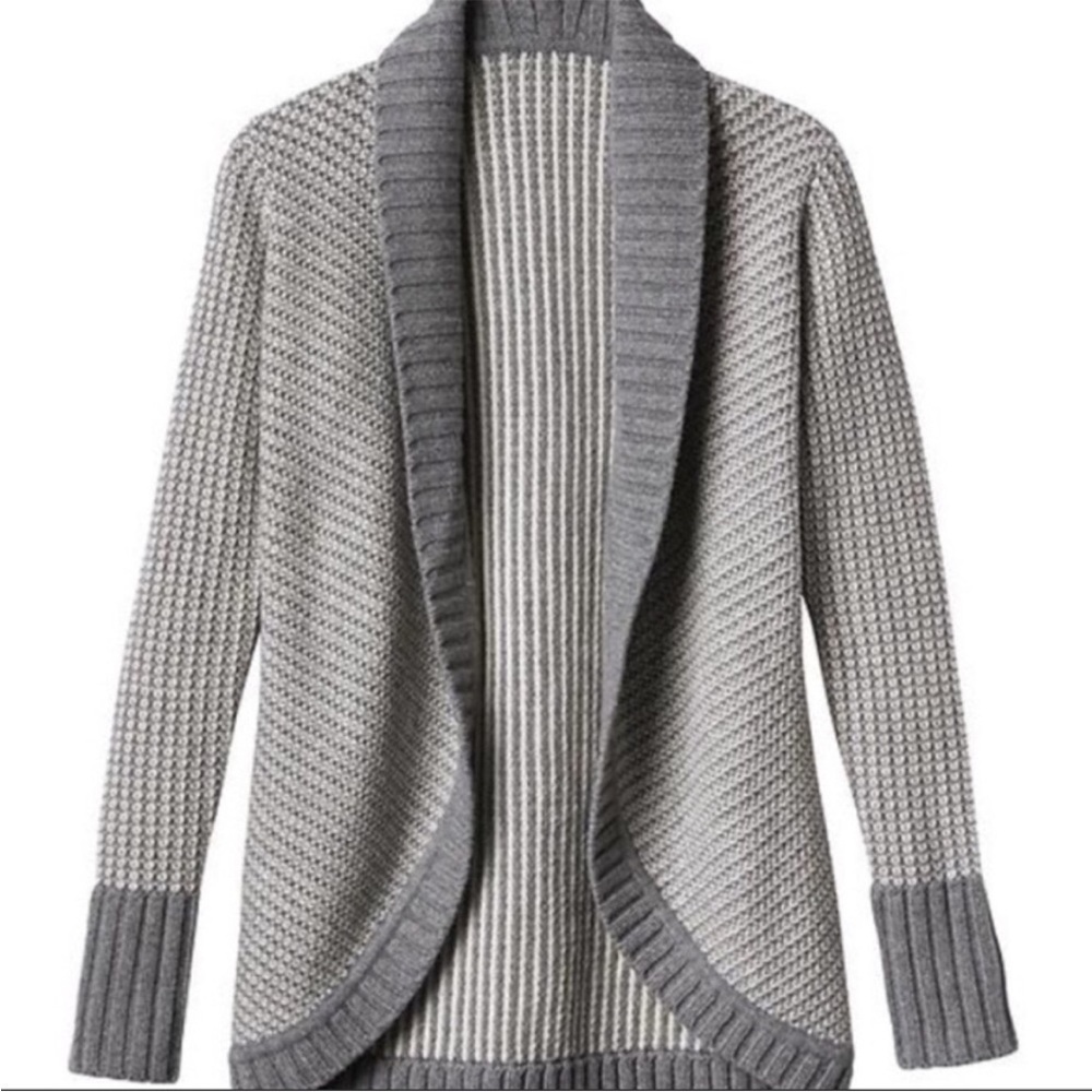 Athleta Sierra Wrap Cocoon Wool Cashmere Cardigan Small - Picture 1 of 7